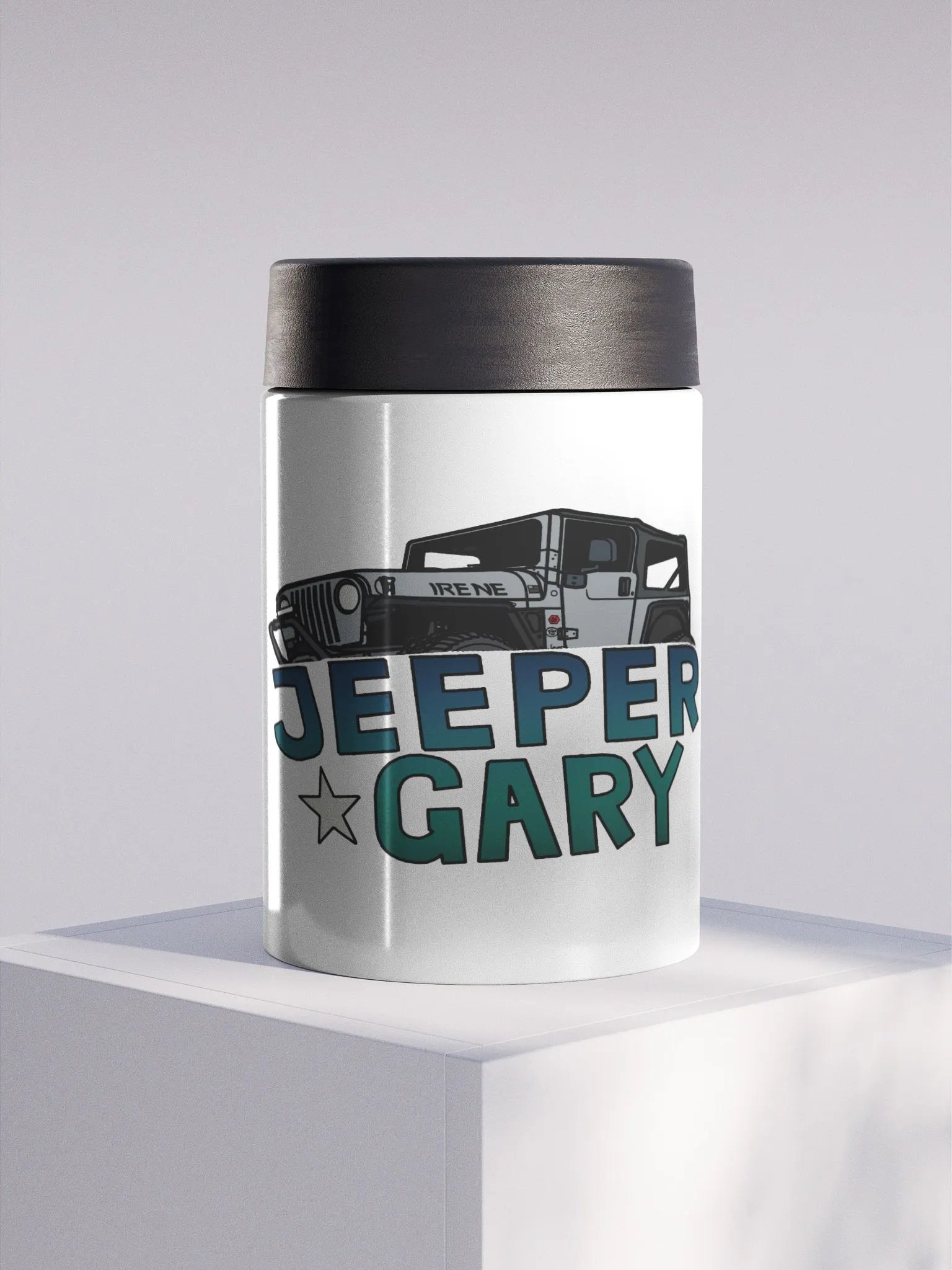 Jeeper Gary Can Koozie product image (1)