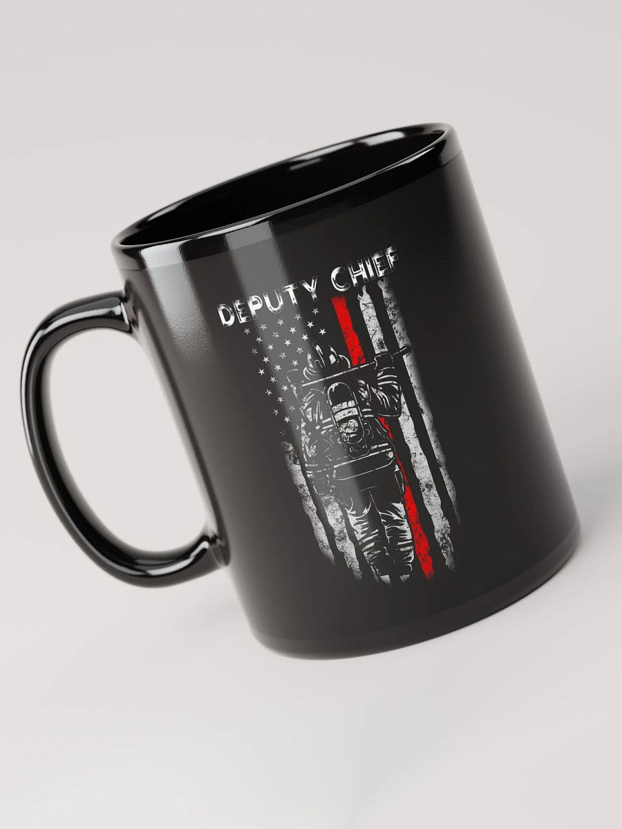 Deputy Chief Fire Department - Black Mug product image (1)