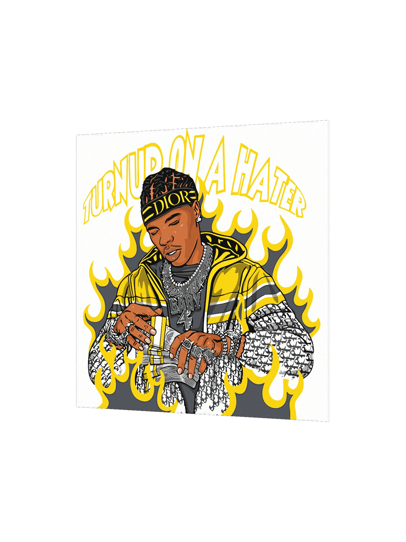 Turn Up On A Hater Poster product image (6)