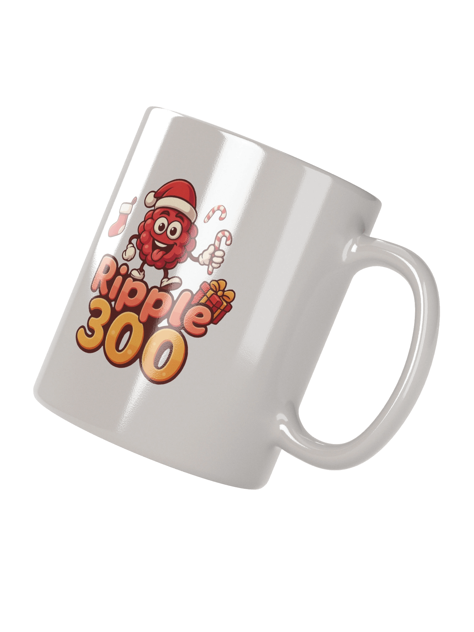 Ripple 300 Logo Candy Cane Mug product image (7)