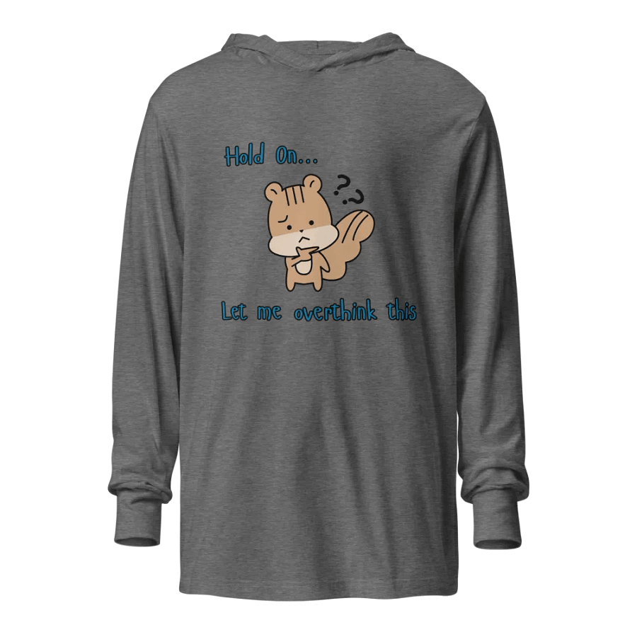 Overthink Hooded Long Sleeve Tee product image (1)
