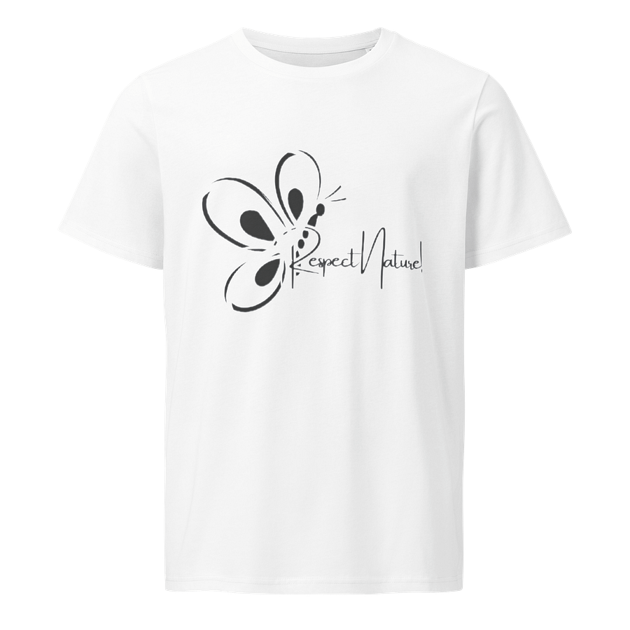 Respect Nature Organic White Unisex Tee product image (1)