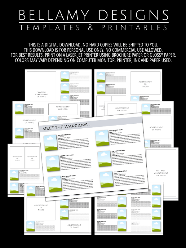 Multi-Page Bi-Fold Program or Brochure Template product image (8)