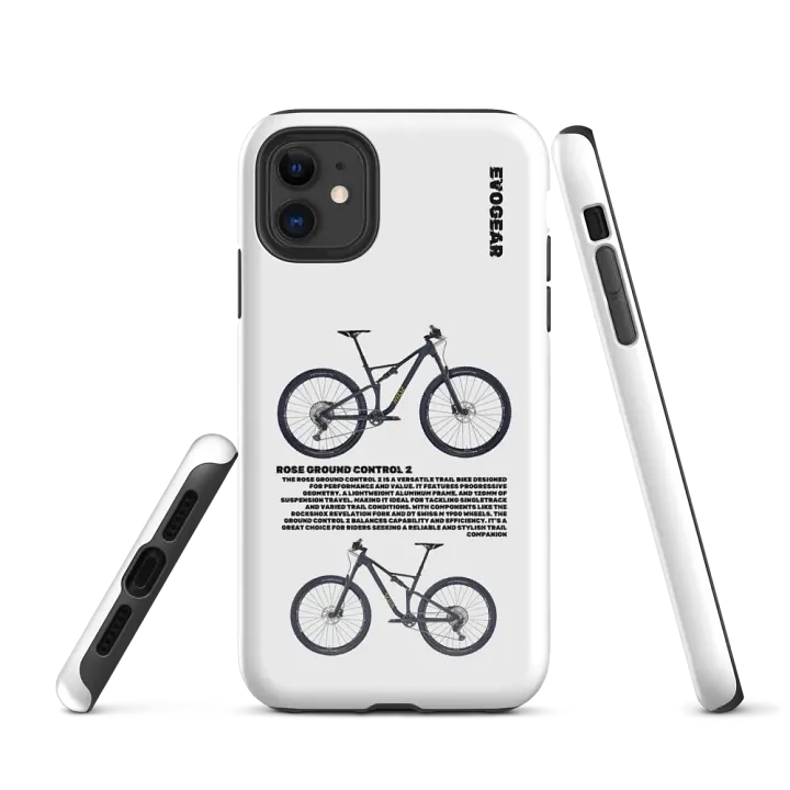 White Rose Ground Control 2 iPhone Case product image (1)