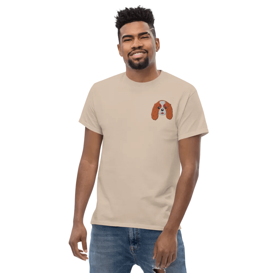 Cavalier King Charles Spaniel Embroidered Tee product image (3)