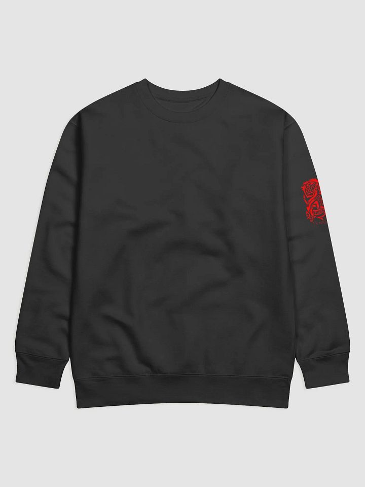 Fierce Fire Wolf Premium Sweatshirt product image (1)