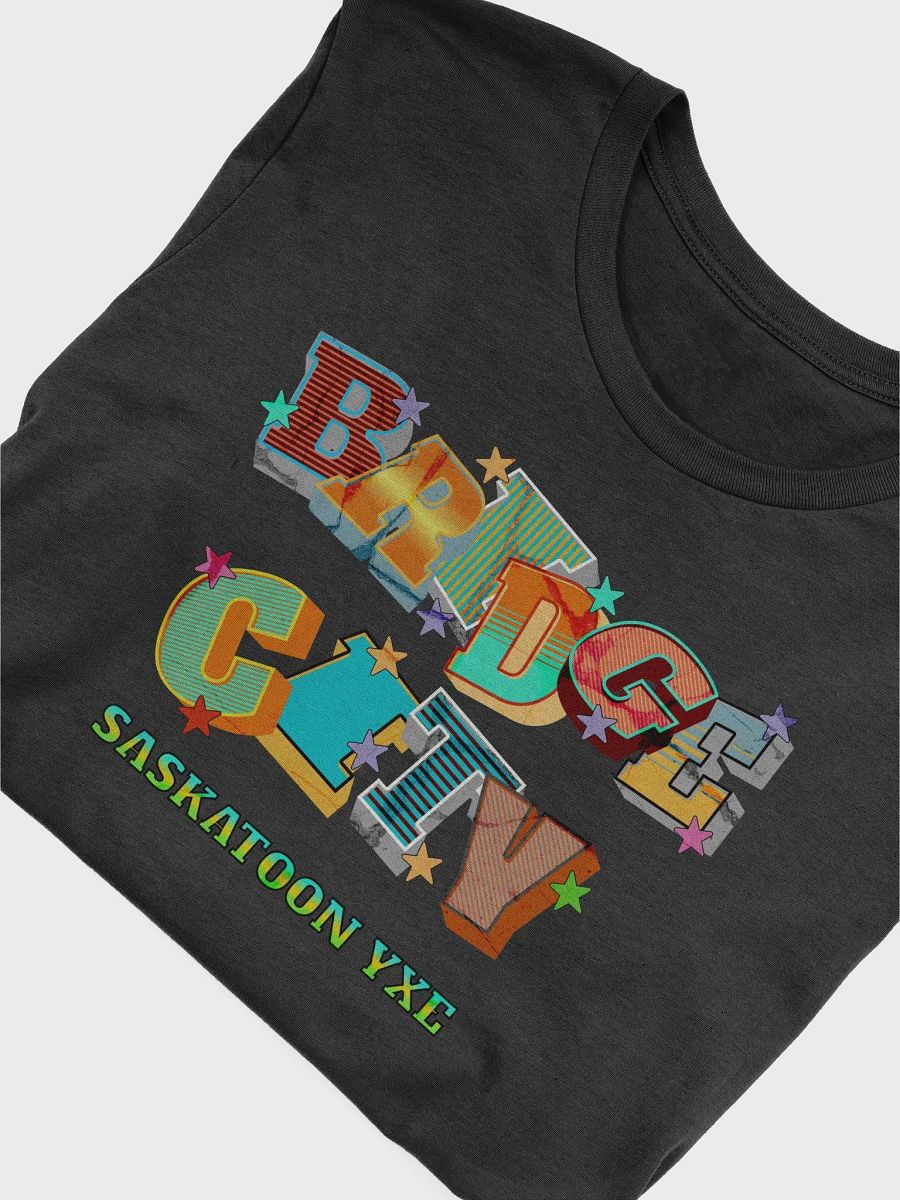 Bridge City Saskatoon Saskatchewan YXE Starry T-Shirt product image (3)