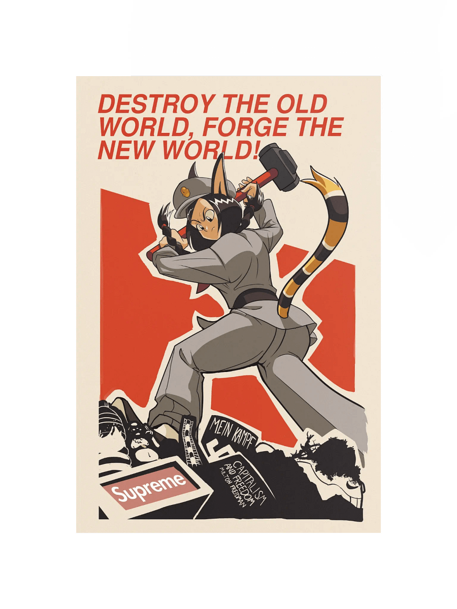 “Destroy The Old World, Forge The New World!” - Poster product image (12)