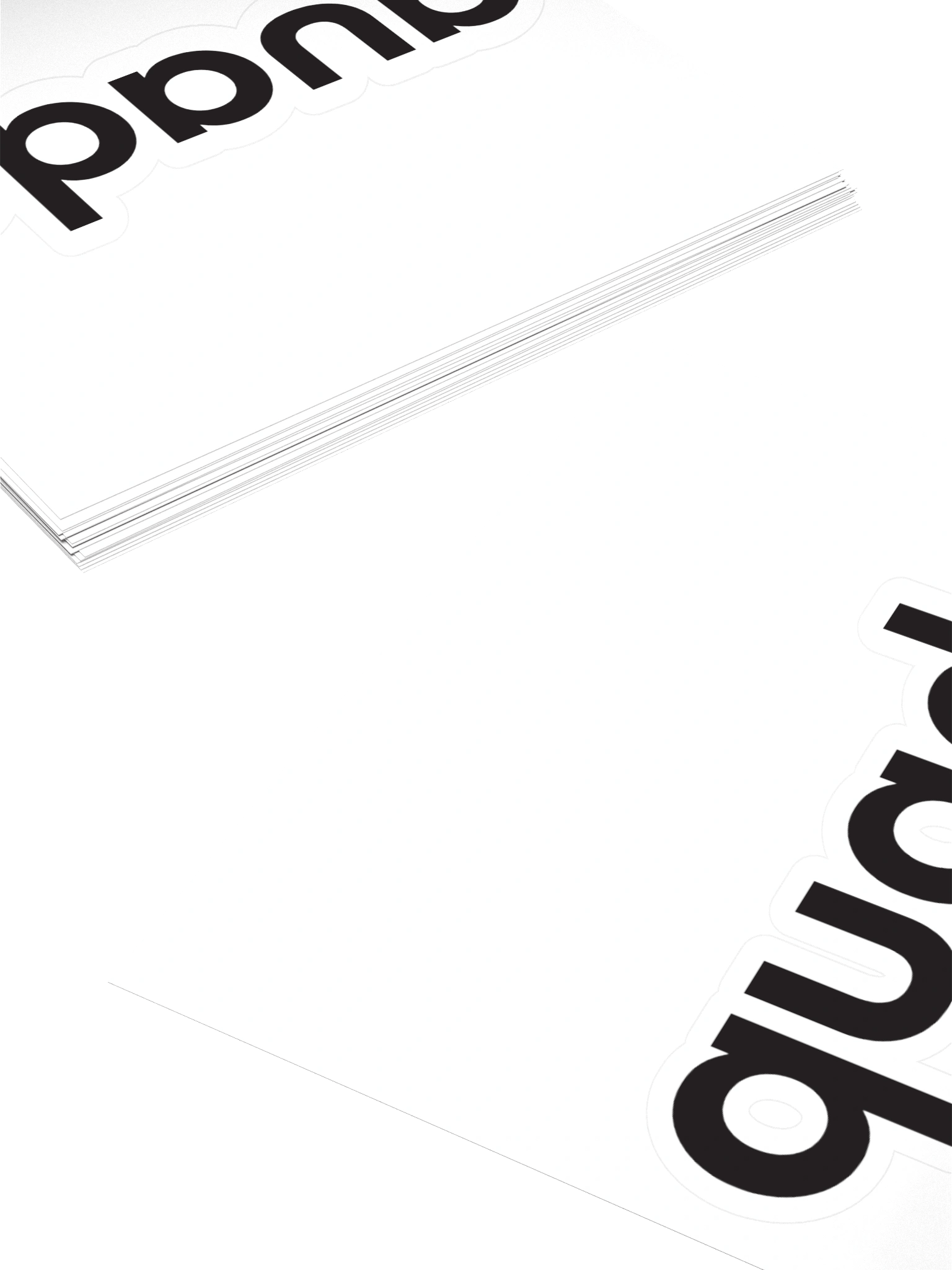 Quad9 Black Logo Sticker product image (4)