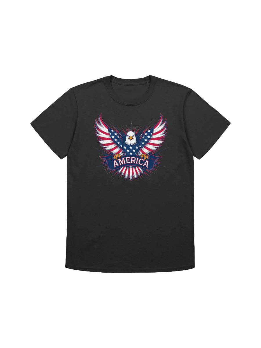 Patriotic - Soaring High: The American Eagle of Freedom T-Shirt product image (1)