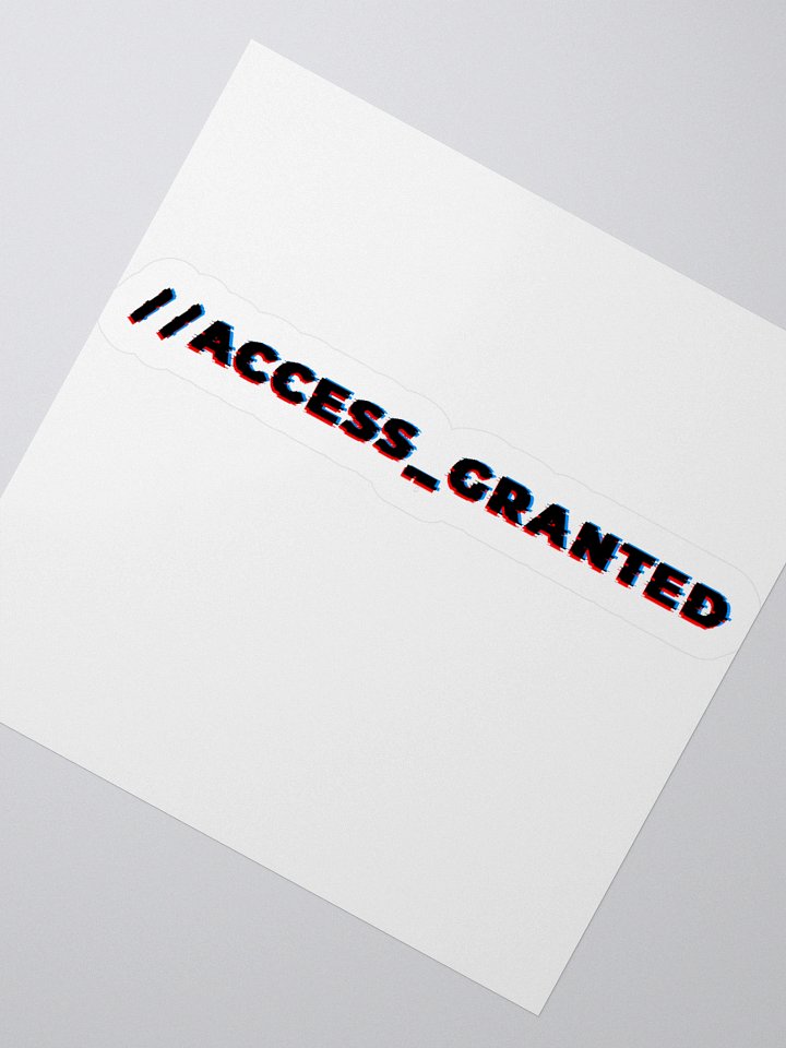 Access Sticker product image (8)