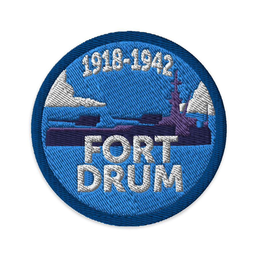 Fort Drum Embroidered Patch product image (1)