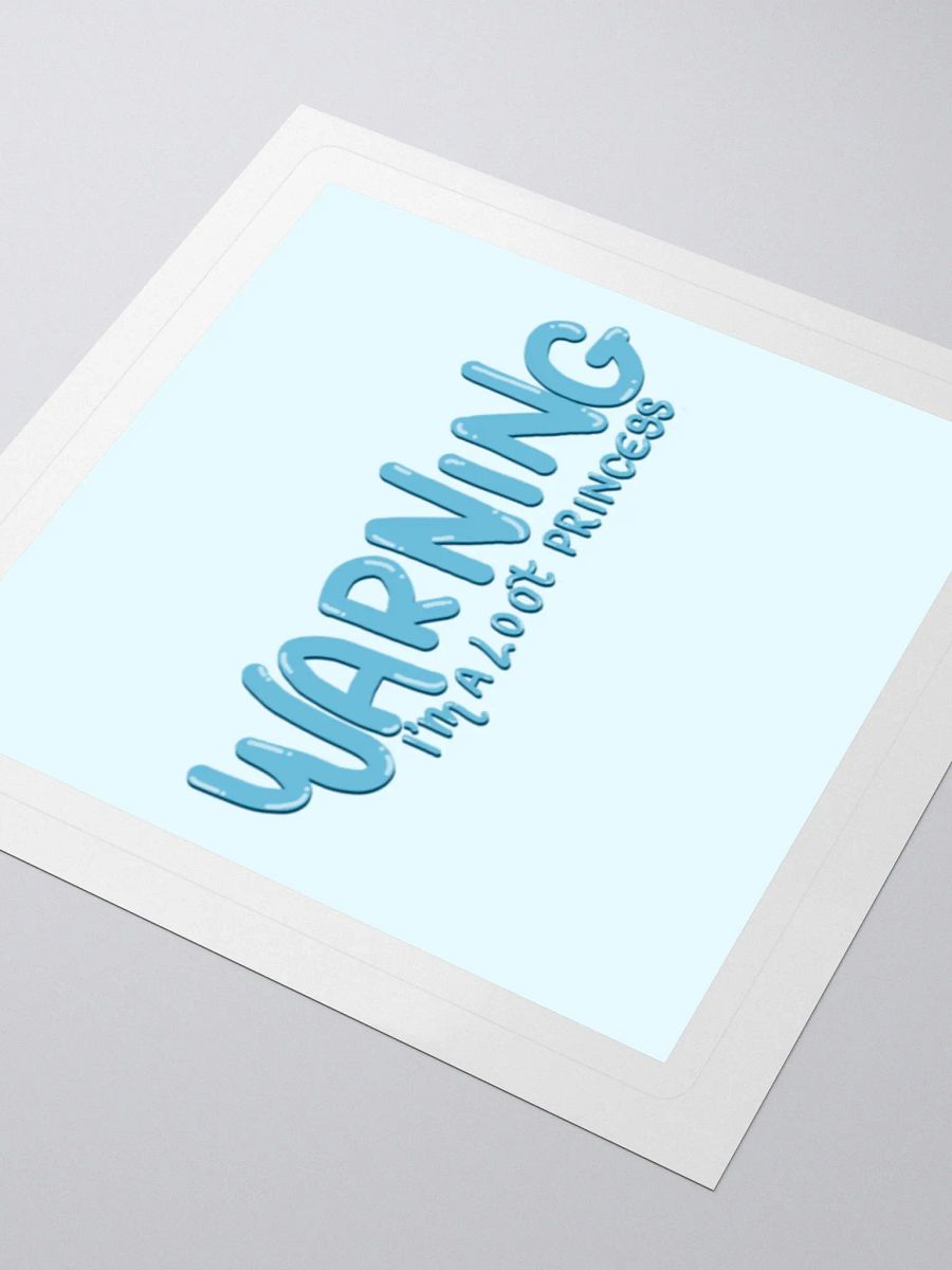 loot QUEENS sticker blue product image (3)