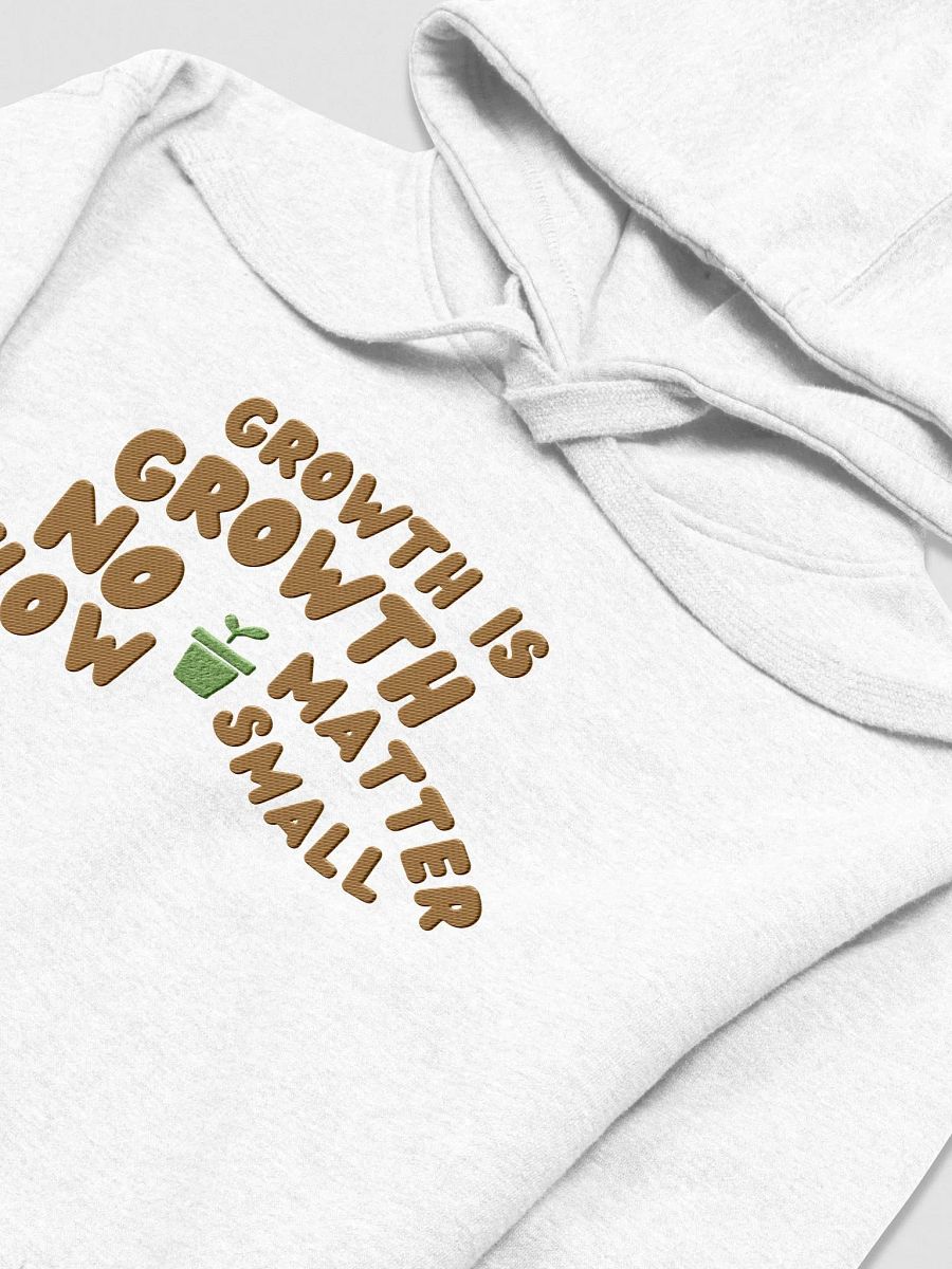 GROWTH IS GROWTH | HOODIE | EMBROIDERED product image (4)