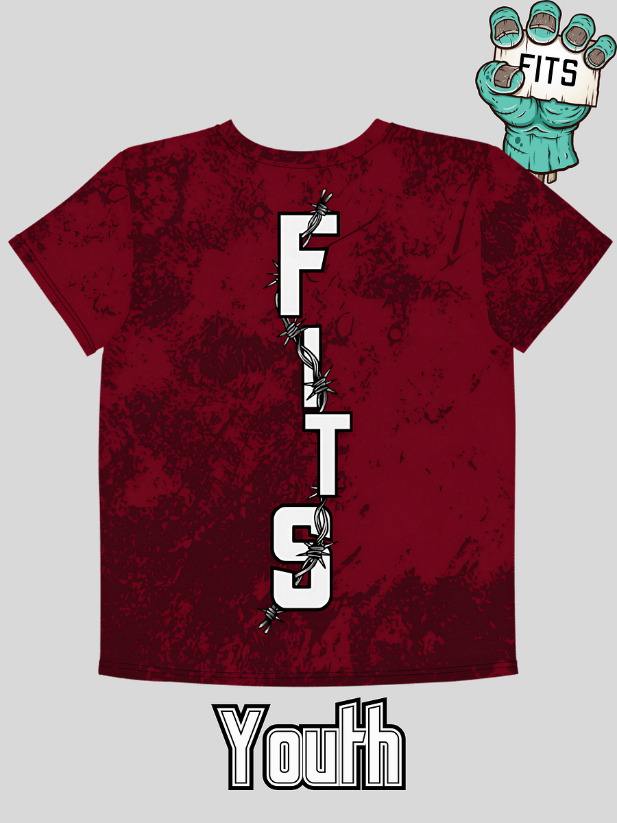 Youth Graphic Tee – Freak in the Streets v12 product image (2)