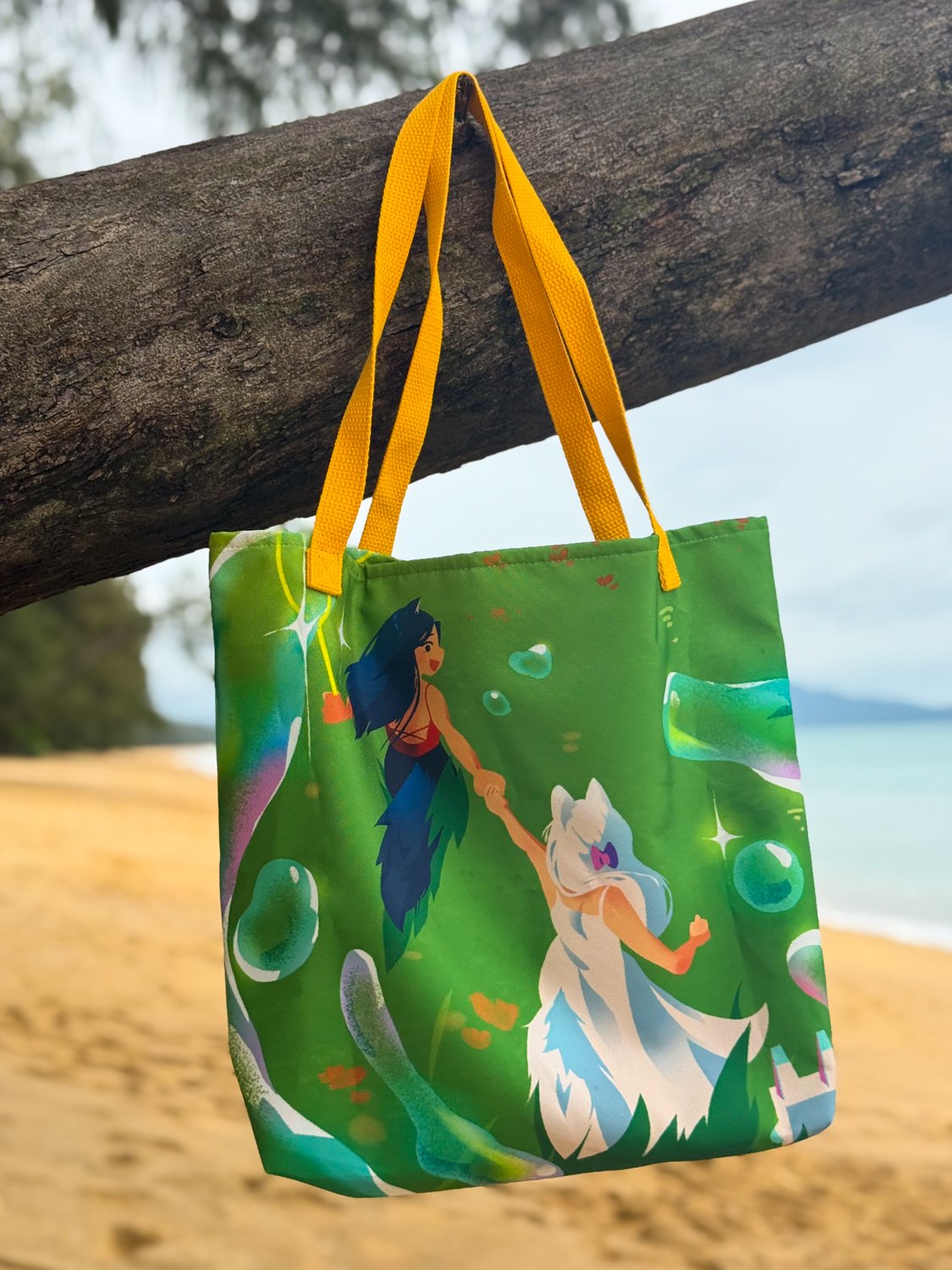 "TOUCHING GRASS" Tote Bag product image (1)