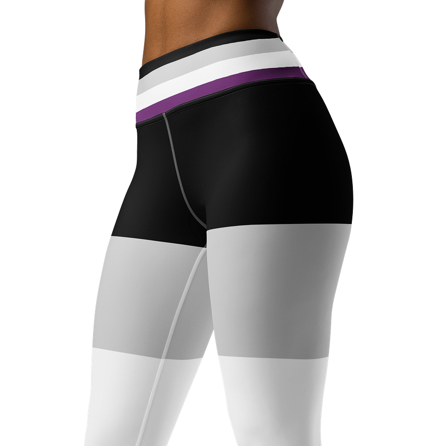 Asexual Pride Flag Leggings product image (4)