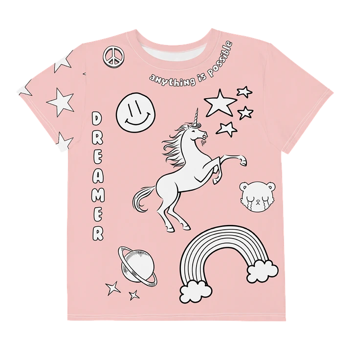 YOUTH Girls Tee - Classic Pink product image (1)