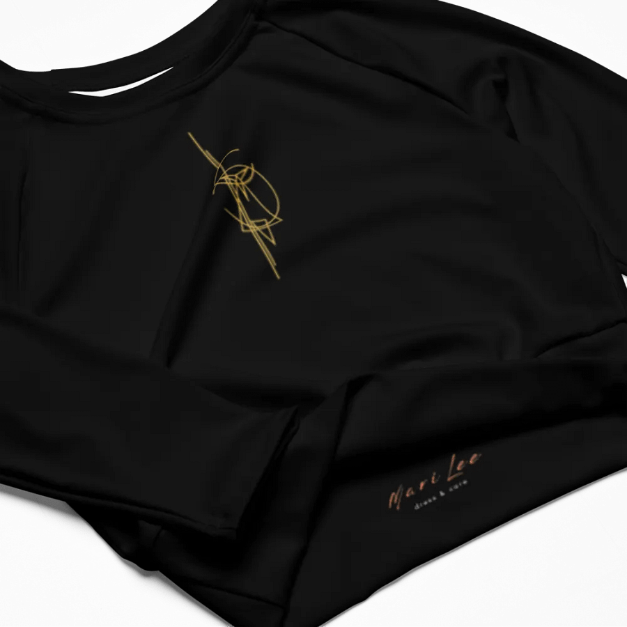 Minimalist Long Sleeve Crop Top product image (3)