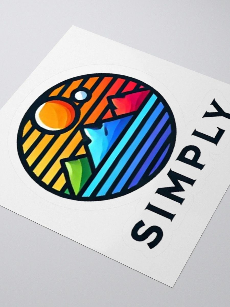 Simply Serene Landscape Sticker Set product image (9)