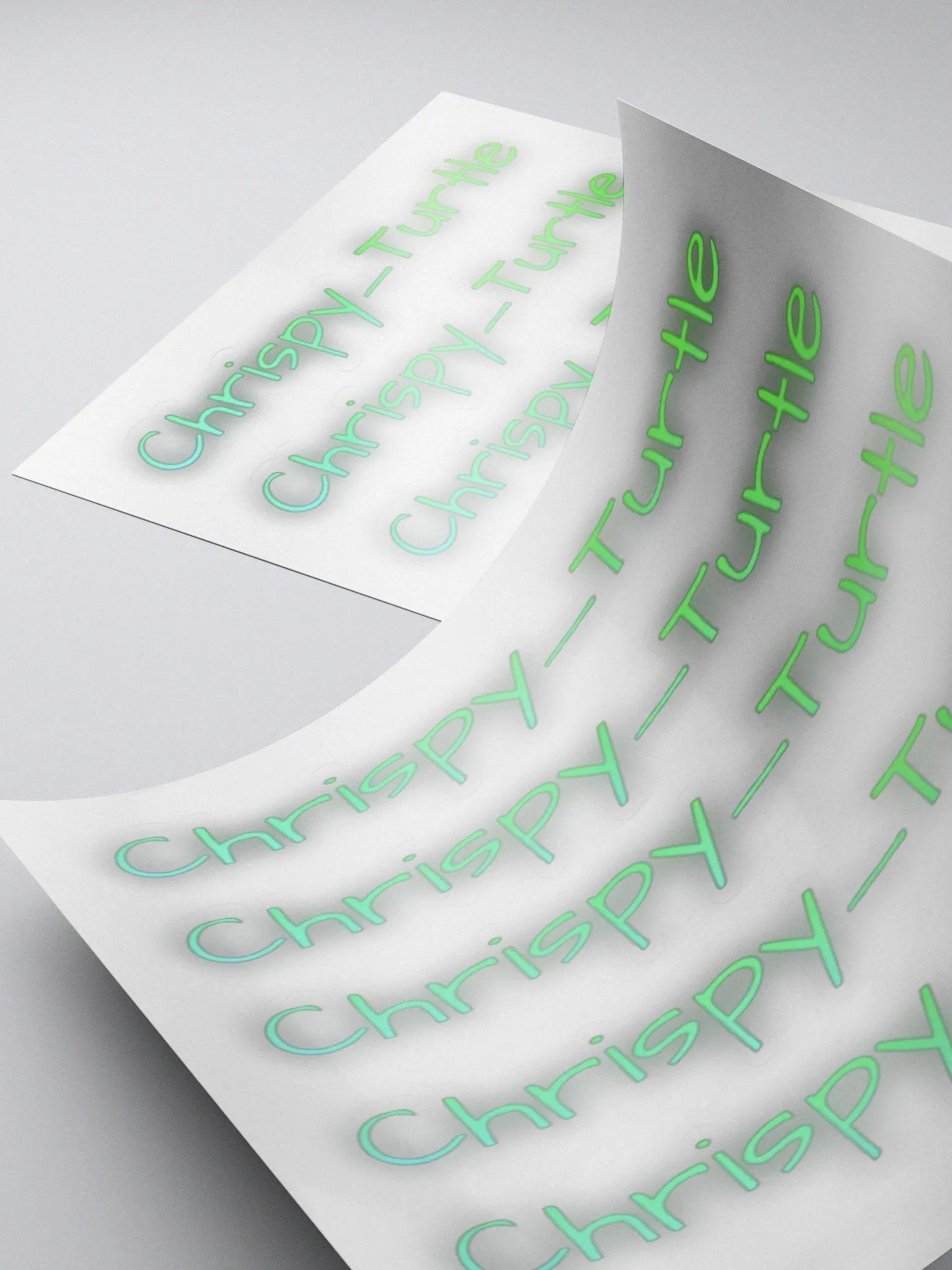 Chrispy_Turtle Text Stickers product image (4)