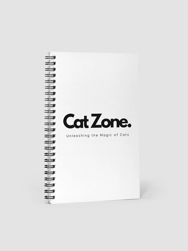 Cat Zone - Midnight Dreams Spiral Notebook product image (1)