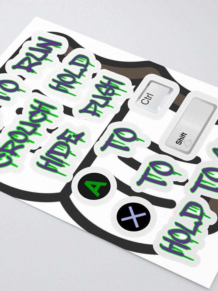 Reality Tutorial | Slaps Sticker Sheet product image (2)