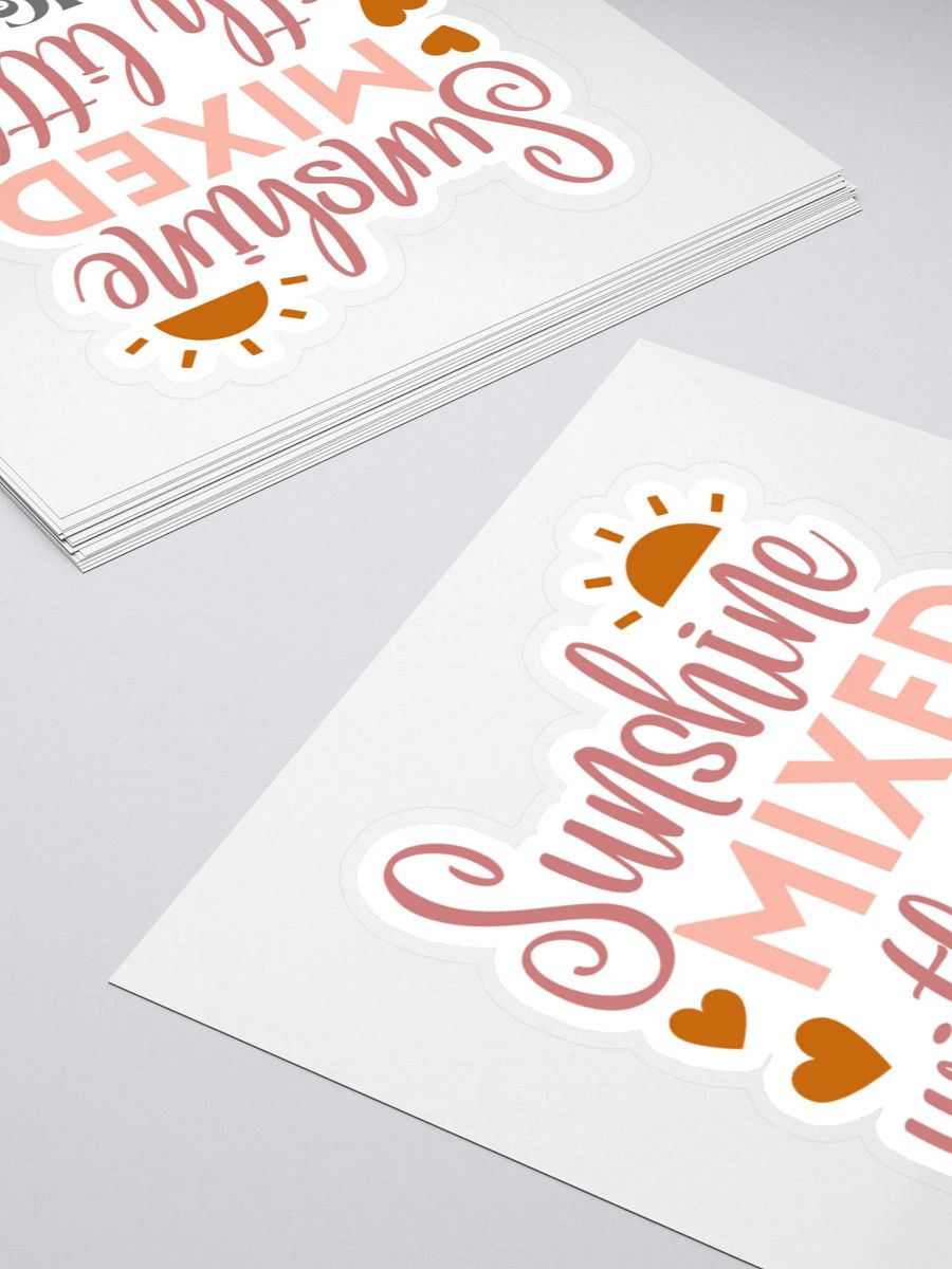 Sunshine Mixed With Little Hurricane Sticker product image (5)