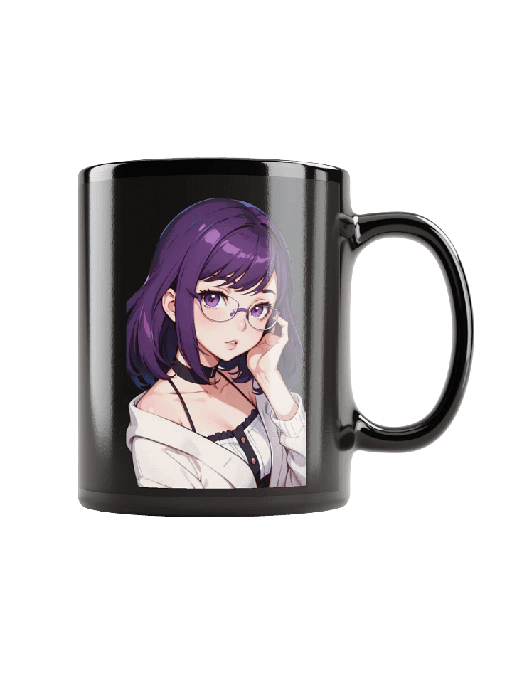 (Purple WAIFU) K Black Mug product image (1)
