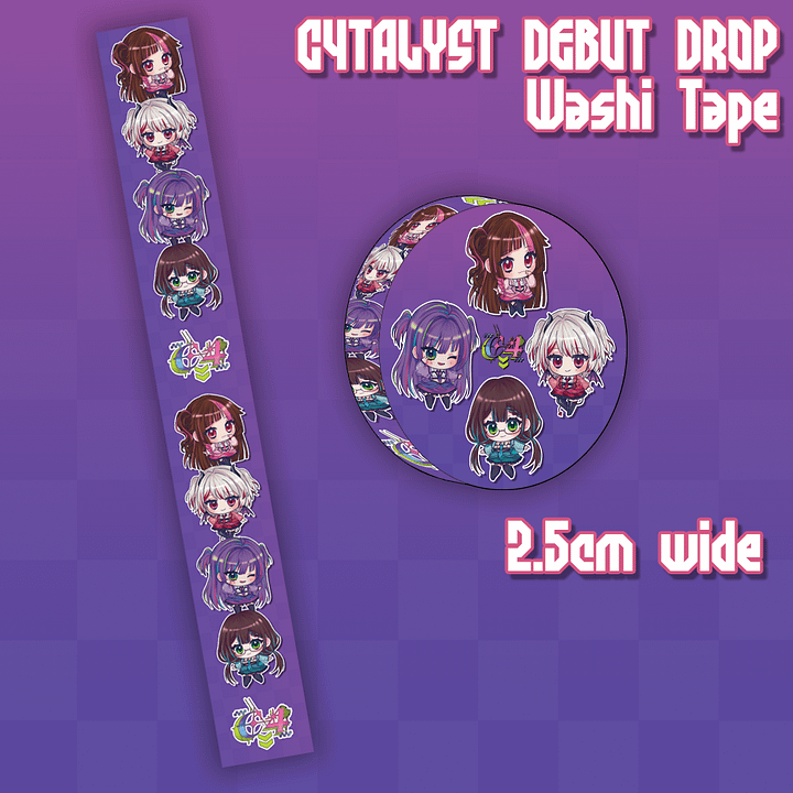 C4TALYST Washi Tape [PREORDER] product image (1)
