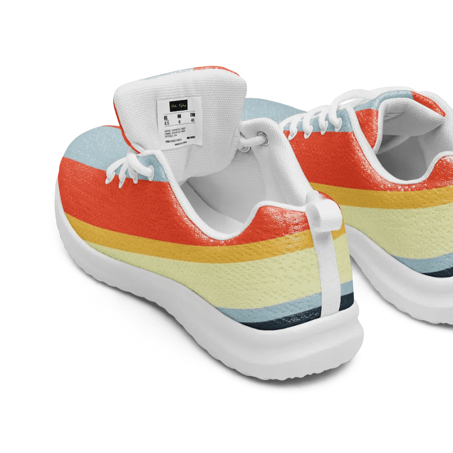 Retro Stripes Women's Athletic Shoes product image (5)