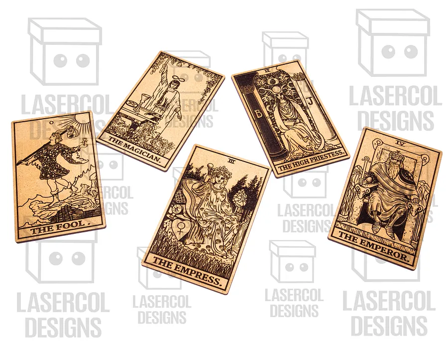 Tarot Cards (Set 1) - Laser Cut Files product image (9)