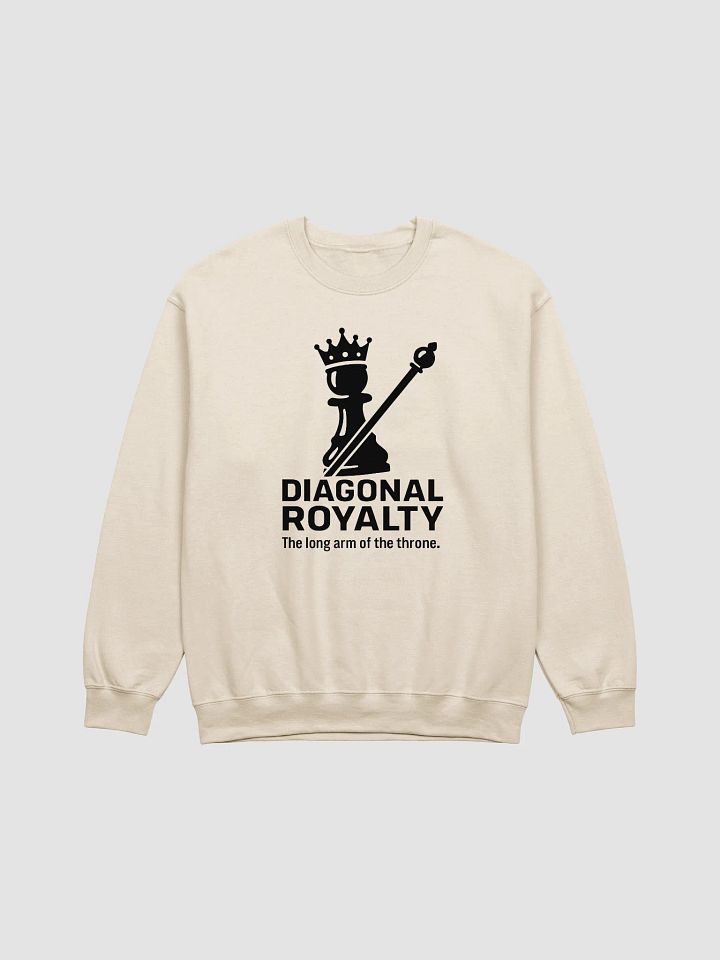 Diagonal Royalty - Classic Crewneck Sweatshirt product image (2)