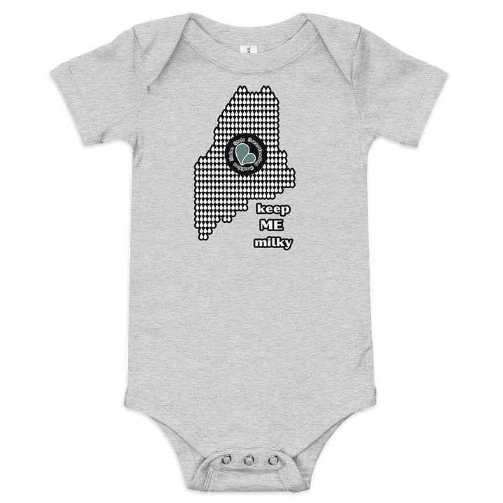 Keep ME Milky Baby Onesie- White product image (1)