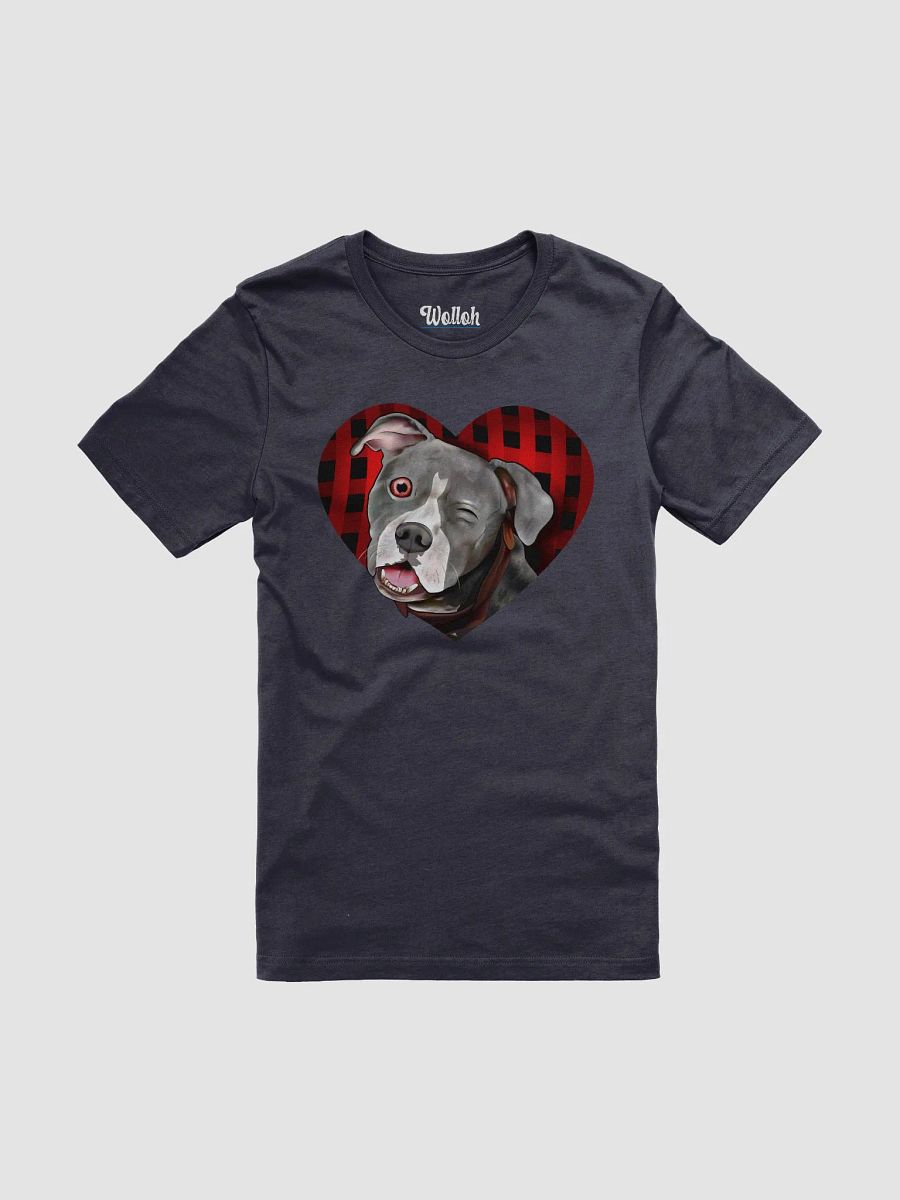 Pitbull Love Valentine’s T-Shirt for Dog Lovers product image (1)