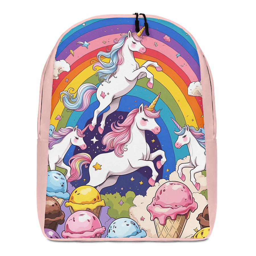 Whimsical Unicorn Dreams All-Over Backpack product image (1)