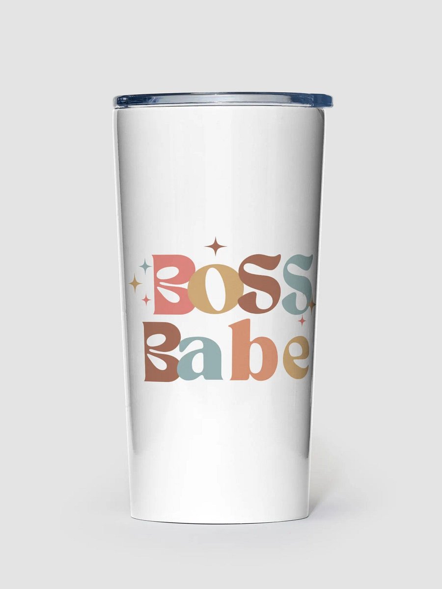Boss Babe Colorful Stainless Steel Tumbler product image (1)