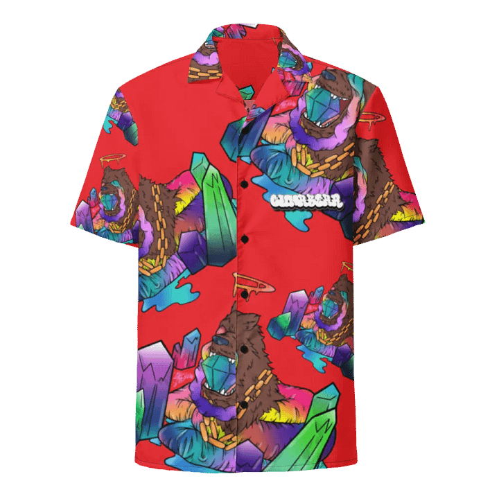 "Bear's Head" - Hawaiian-Shirt product image (1)