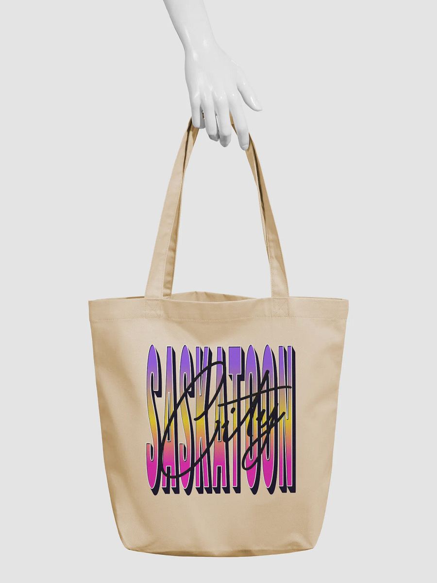 Saskatoon City Gradient Signature Tote Bag product image (6)