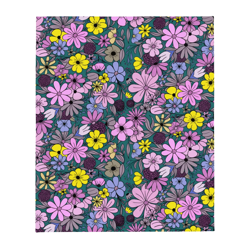 Flower Power Blanket product image (1)