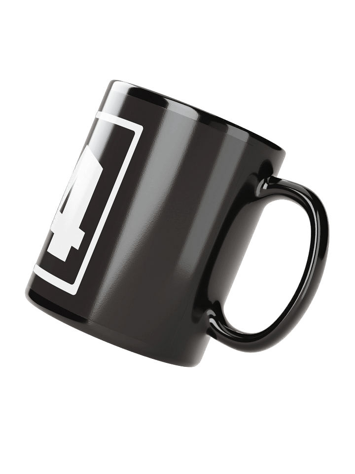 P54 Black Glossy Mug product image (2)