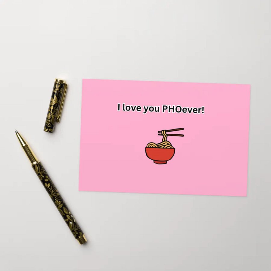 I love you PHOever! Card product image (10)