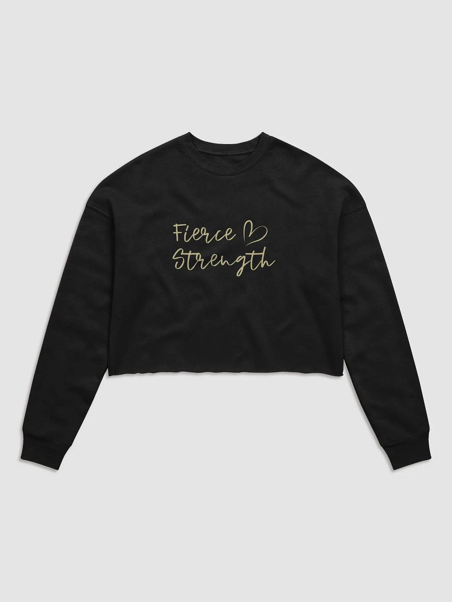 Fierce Strength Heart Crop Sweatshirt product image (2)