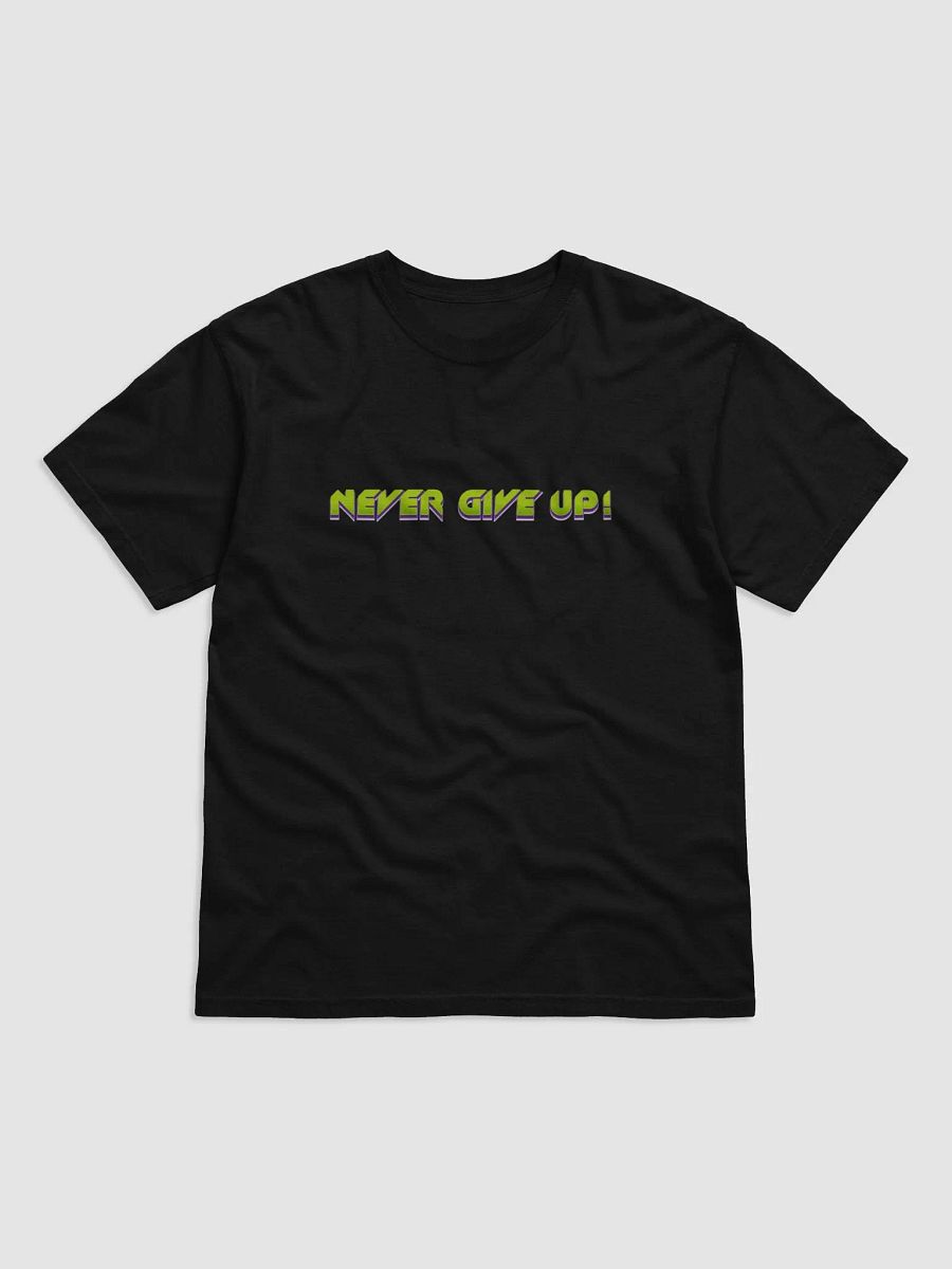 New design t-shirt NEVER GIVE UP. product image (4)