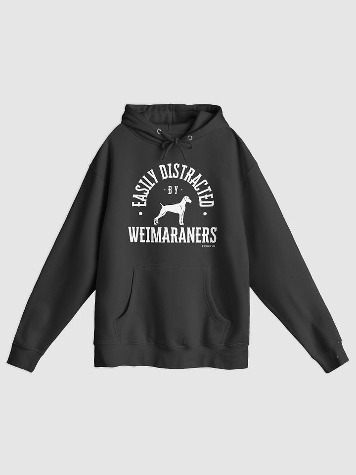 Easily Distracted (wht) - Lane Seven Premium Pullover Hoodie product image (2)