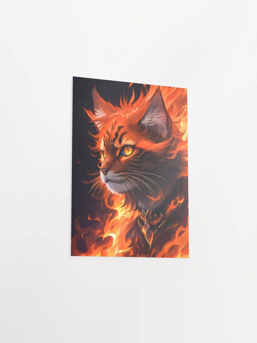 Inferno Cat Poster product image (7)