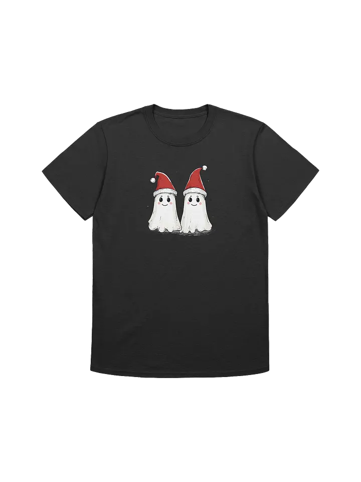 Funny Ghost Christmas Santas Unisex T-Shirts product image (3)