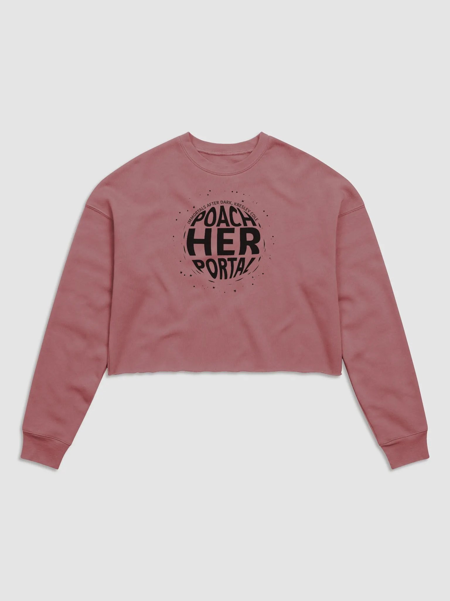 Poach Her Portal Crop Sweatshirt product image (17)