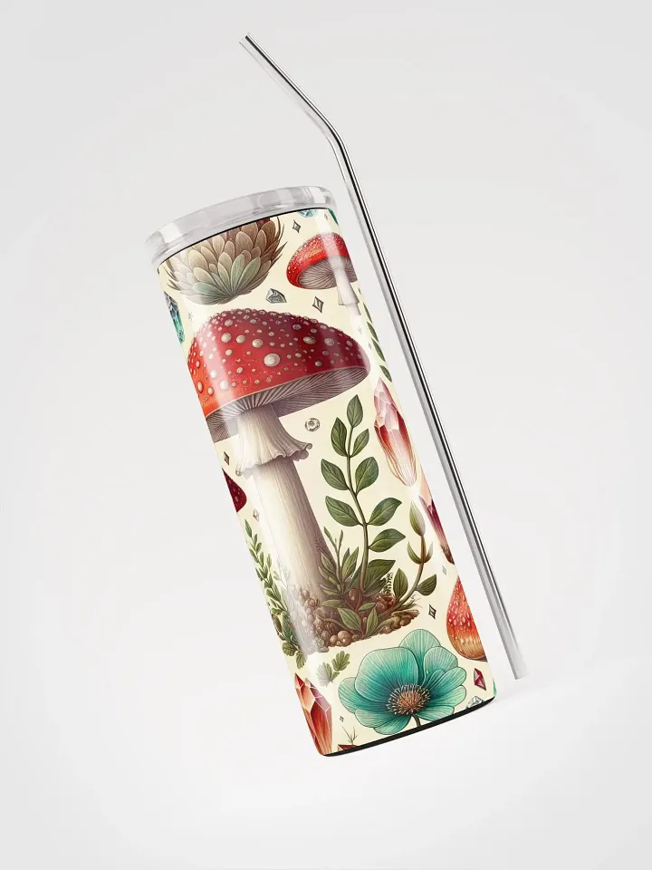 Enchanted Mushroom Stainless Steel Tumbler product image (1)