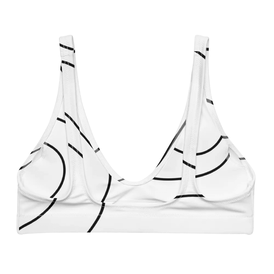 Fly Diiqqiidy Ladies Patterned waste-high recycled bikini Top product image (4)